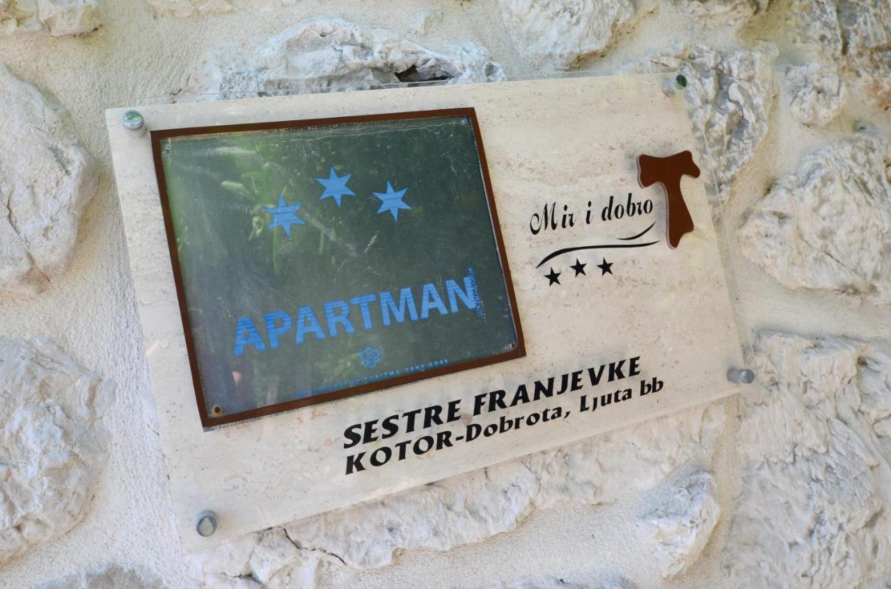 Tau Mir I Dobro Apartment Kotor Exterior foto